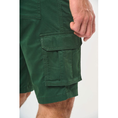 Men's eco-friendly multipocket bermuda shorts